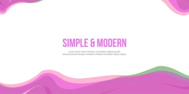 Pink tasarım ile soyut başlığı Web sitesi