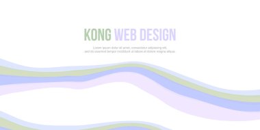 Arka plan üstbilgi Web sitesi ile dalga tasarım