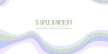 Arka plan üstbilgi Web sitesi modern tasarım