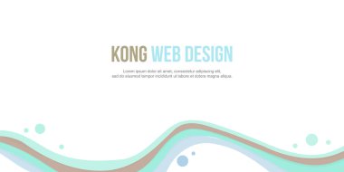 Arka plan üstbilgi Web sitesi koleksiyonu tasarımı