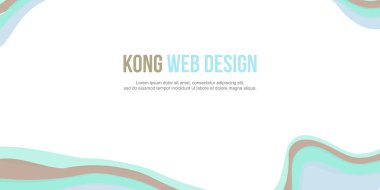 Arka plan üstbilgi Web sitesi tasarım modern koleksiyon