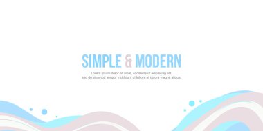 Başlık Web sitesi dalga tasarımı için arka plan