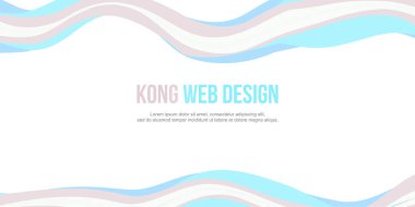 Soyut başlığı Web sitesi banner modern tarzı