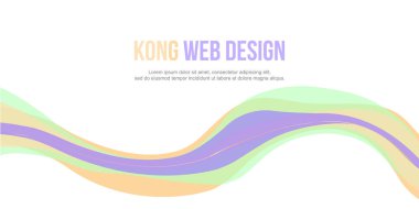 Arka plan Web sitesi başlık basit tasarımı