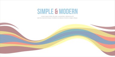 Arka plan modern tasarım web sitesi başlık