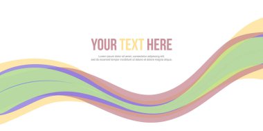 Koleksiyon soyut başlığı Web sitesi tasarımı