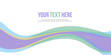 Soyut tasarım afiş Web sitesi başlık