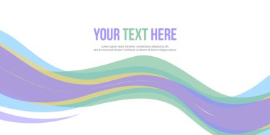 Soyut tasarım afiş Web sitesi başlık