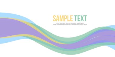 Soyut tasarım afiş Web sitesi başlık