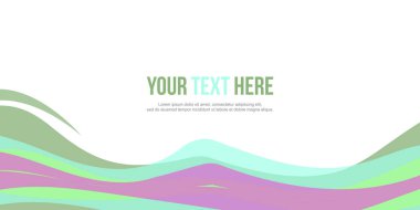 Soyut başlığı Web sitesi tasarım stili