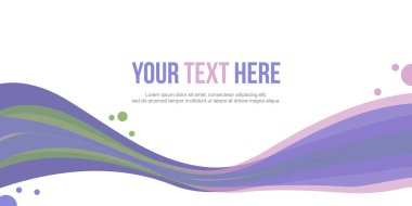 Arka plan üstbilgi dalga tarzı