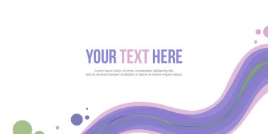 Arka plan üstbilgi dalga tarzı koleksiyonu