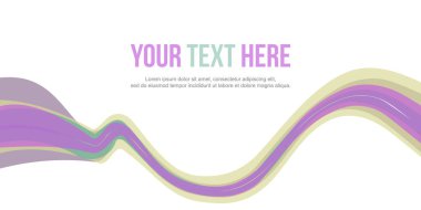 Başlık Web sitesi arka plan dalga tasarımı