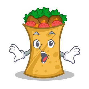 Kebap şal karakter karikatür şaşırttı