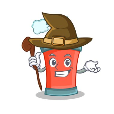 Cadı aerosol sprey karikatür karakter