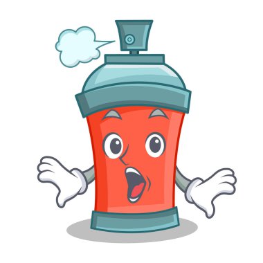 Sürpriz aerosol sprey karikatür karakter