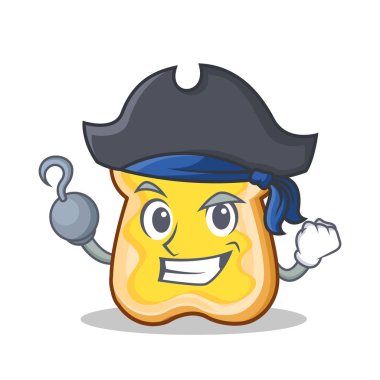 Korsan dilim ekmek çizgi film karakteri