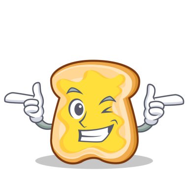 Wink dilim ekmek çizgi film karakteri