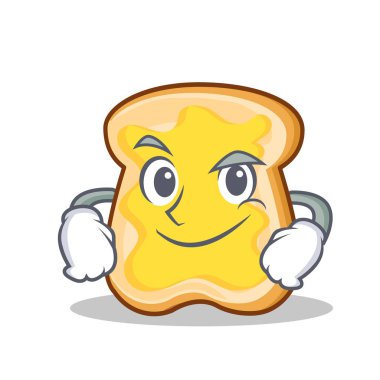 Smirking dilim ekmek çizgi film karakteri