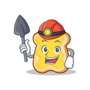 Madenci dilim ekmek çizgi film karakteri