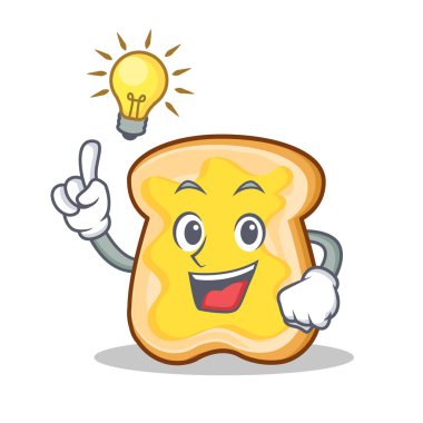 Bir fikir dilim ekmek çizgi film karakteri var