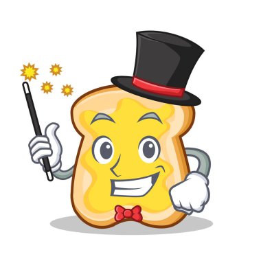 Sihirbaz dilim ekmek çizgi film karakteri