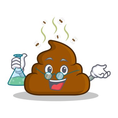 Profesör kaka ifade karakter karikatür