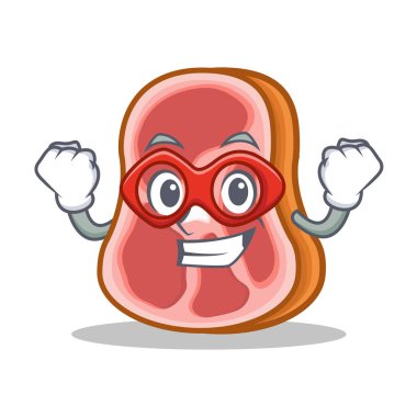 Süper kahraman et karakter karikatür gıda