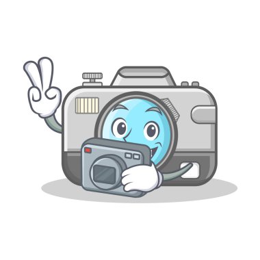 Fotoğraf fotoğraf fotoğraf makinesi karakter karikatür