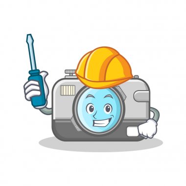 Otomotiv Kamera caharacter çizgi film tasarımı