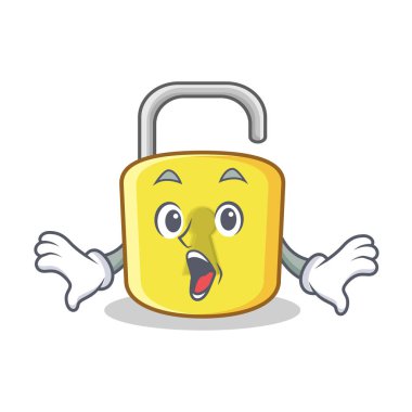 Sürpriz sarı kilit karakter maskot
