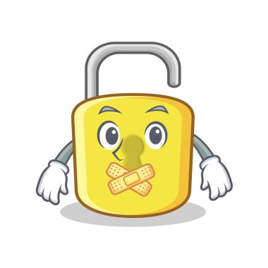 Sessiz loch karakter karikatür tarzı