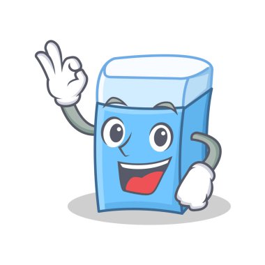 Silgi karakter maskot stili Tamam