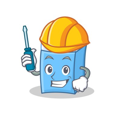 Otomotiv silgi karakter maskot stili