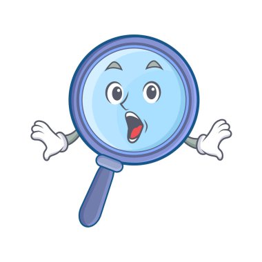 Sürpriz Büyüteç karakter karikatür