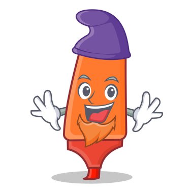 Elf vurgulayıcı karikatür karakter stili