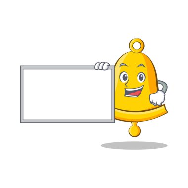 Yönetim Kurulu okul zili karakter karikatür ile