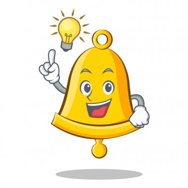 Bir fikir okul zili karakter karikatür var