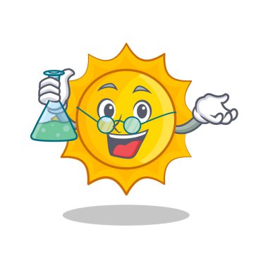 Profesör şirin güneş karakter karikatür