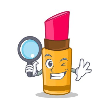 Dedektif ruj karakter karikatür tarzı