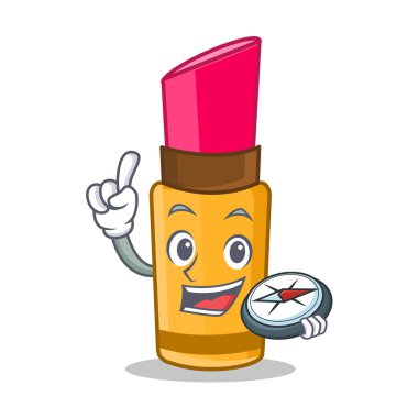 Explorer ruj karakter karikatür tarzı