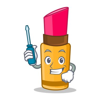 Otomotiv ruj karakter karikatür tarzı