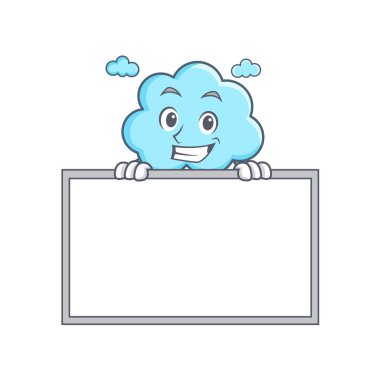 Yönetim Kurulu şirin bulut karakter karikatür ile sırıtarak