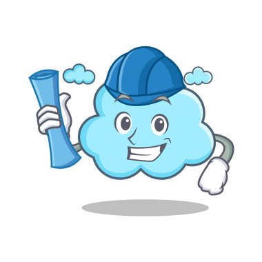 Mimar şirin bulut karakter karikatür