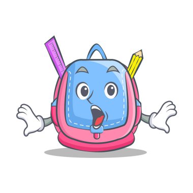 Sürpriz okul çantası karakter karikatür