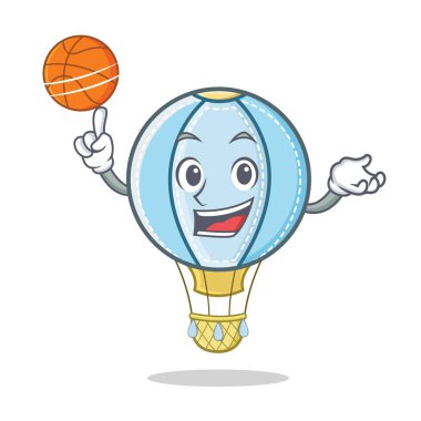 Oyun Basketbol hava balon karakter karikatür