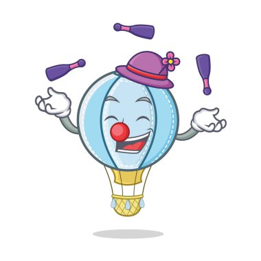 Hava Balon karakter karikatür hokkabazlık