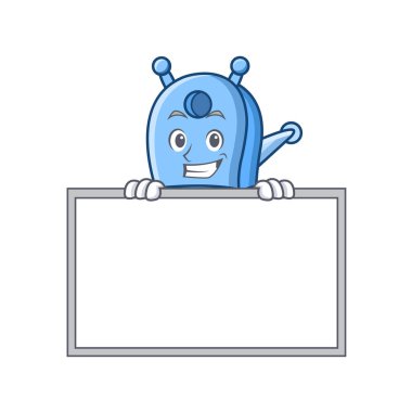 Tahta kalem kalemtıraş karakter karikatür ile sırıtarak