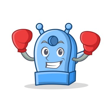 Boks kalem kalemtıraş karakter karikatür