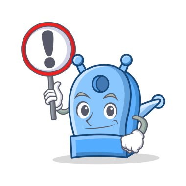 İşareti kalem kalemtıraş karakter karikatür ile